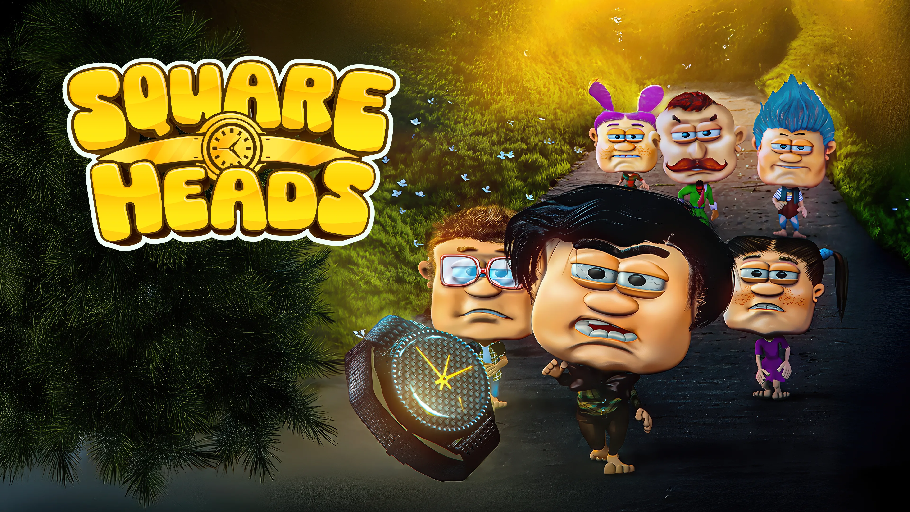 Square Heads poster